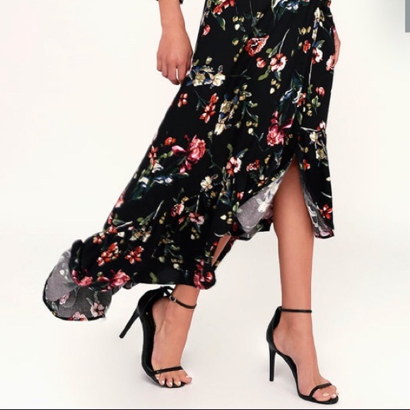 Long sleeves floral dress - Picture 3 of 7